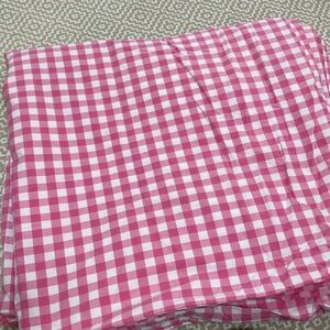 Pottery Barn Kids F/Q Gingham Duvet Cover